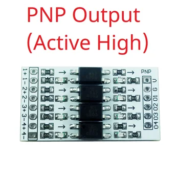 Модуль Преобразователя Уровня 4ch 3.3V 5V Цифровой Логический Модуль Оптической Изоляции GPIO для Arduino Pi Pico ESP82 NodeMCU ESP8266 PNP  5