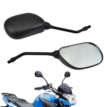 Мотоцикл M10 Боковые зеркала с правой и левой резьбой для Yamaha YBR125 2010-2015 2016 2017 2018 2019 Зеркала заднего вида YBR 125  10