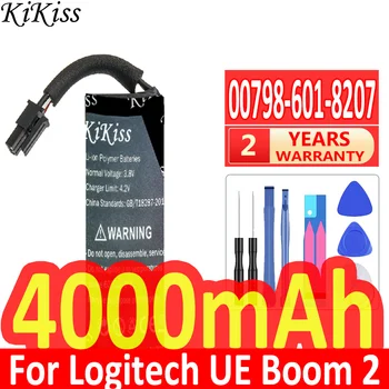 Мощный аккумулятор KiKiss емкостью 4000 мАч 00798-601-8207 для Logitech UE Boom 2, UE Boom 2 Ultimate  10