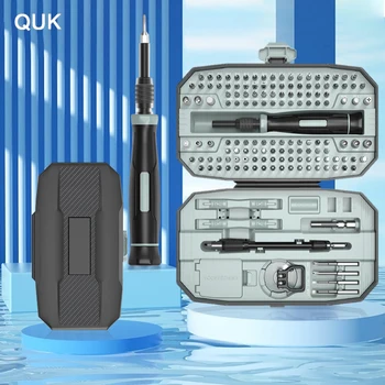 Набор многофункциональных наконечников для отверток QUK, прецизионный бит Ph2, Профессиональный набор отверток с универсальным шлангом, ручные инструменты для ремонта шлангов  4