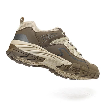 Нескользящие горные треккинговые кроссовки Женские износостойкие походные ботинки для мужчин Уличные дышащие кроссовки Унисекс Обувь для ходьбы  5