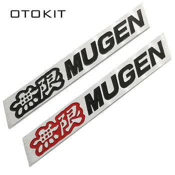 Новая 3D алюминиевая эмблема Mugen, хромированный логотип, задний значок, наклейка на багажник автомобиля, стайлинг автомобиля для Honda Civic Accord CRV Fit  5