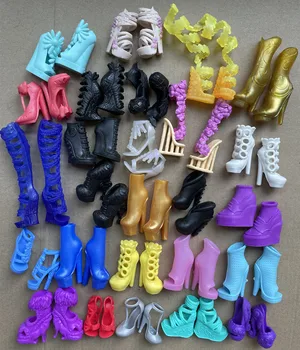 Новые монстры, кукла, обувь на высоких каблуках Мартин сапоги девушки выделка DIY кукла аксессуары игрушка для детей рождественские подарки частей  5