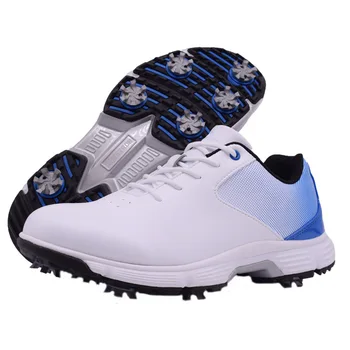 Новые мужские кроссовки zapatillas hombres, роскошные белые туфли для гольфа 2023 года выпуска  5