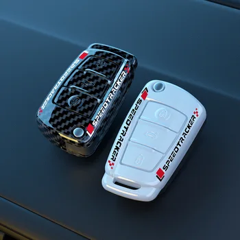 Новый ABS Углеродного Волокна Стиль Ключа Автомобиля Чехол В виде Ракушки Для Audi A1 A3 A4 8 P 8L 8 В A5 B6 B7 A6 A7 C5 C6 Q3 Q5 Q7 4F S3 S4 S6 RS3 TT  4