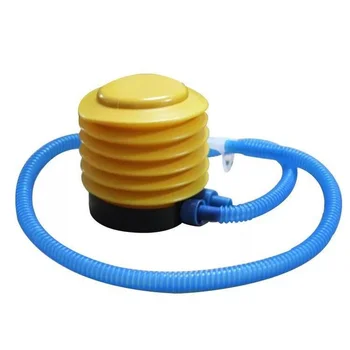 Ножной насос Портативный 4-дюймовый Педальный воздушный насос с воздушным шаром для плавания Кольцевой насос  5