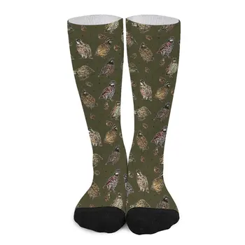 Носки с рисунком перепелки Bobwhite, мужские зимние носки, подвижные чулки, много носков для гольфа  10