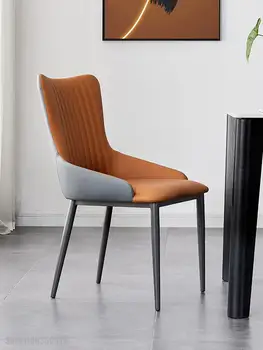 Обеденный стул Home Light, Роскошный Итальянский Минималистский Обеденный стол и комбинация стульев, Обеденный стол и табурет современного минималистского цвета  10