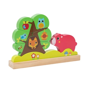 Обучающая деревянная развивающая игрушка для малышей, подарки для мальчиков и девочек дошкольного возраста  5