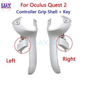 Оригинальная Новая Рукоятка Контроллера С Кнопкой Запуска Для виртуальной гарнитуры Oculus Quest 2, Левая Правая Ручка, Чехол Для Meta Quest 2  5
