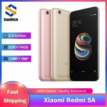 Оригинальный мобильный телефон Xiaomi Redmi 5A 4G С двумя SIM-картами 5,0 