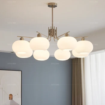 Основное освещение в гостиной Bauhaus, скандинавский современный минимализм, винтажные лампы для спальни  3