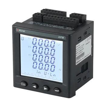 Панель Цифрового Счетчика энергии Smart LCD Power Meter Монитор Солнечной Энергии Ваттметр Для внутреннего использования ACREL APM810  5
