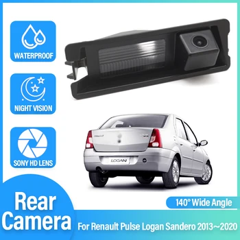 Парковочная камера заднего вида HD CCD Водонепроницаемая для Renault Pulse Logan Sandero 2013 2014 2015 2016 2017 2018 2019 2020  1