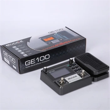 Педаль электрогитары с мультиэффектным процессором MOOER-GE100, усилитель с 80 предустановками, 66 эффектами и педалью экспрессии и громкости 69HD  4