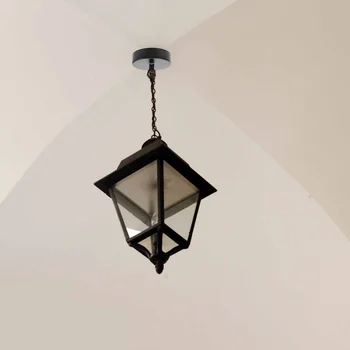 Потолочный светильник из 2 предметов, основание светильника, подвесной балдахин, черная люстра, абажур, накладка, стальной крючок, плафон для  5