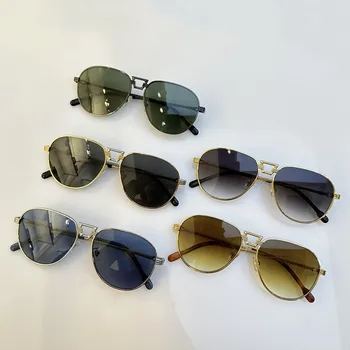 Продам Винтажные Металлические Черные Овальные Женские Солнцезащитные очки Фирменного дизайна Очки Для классического вождения FG40047U Oculos De Sol Masculino  0