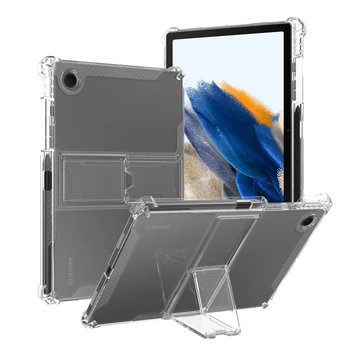 Прозрачная Задняя Крышка из ТПУ с Подставкой Для Samsung Galaxy Tab A8 10,5 