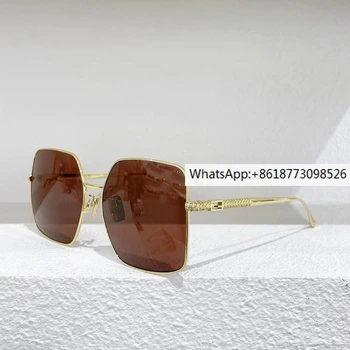 Ретро, персонализированные, удобные, элегантные, авангардные женские солнцезащитные очки 0439, минималистичные солнцезащитные очки, универсальные  5