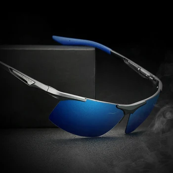 Роскошные мужские поляризованные солнцезащитные очки Для вождения, солнцезащитные очки для мужчин и женщин, Брендовые Дизайнерские мужские Черные Солнцезащитные очки Pilot UV400 6562  10