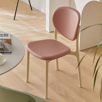 Роскошные обеденные стулья Nordic, Акцентный Туалетный столик, Мобильный дизайн, Обеденные стулья для вечеринок, Офисные Гостиничные шезлонги, Мебель для зала WJ40XP  5