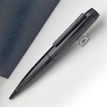 Роскошные шариковые ручки с дизайном из углеродного волокна H_B, канцелярские принадлежности, Офисный бизнес, Модная шариковая ручка для письма с плавной заправкой  10
