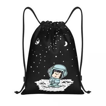 Рюкзак Космического астронавта Mafalda на шнурке, спортивная спортивная сумка для женщин и мужчин, Тренировочный рюкзак с героями мультфильмов Quino Comics  5