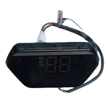 Светодиодный дисплей Контроллера Display-20-150C 48-72v Поддержка Ремня Черный Хорошая Совместимость Ebikes С Преобразованием Высокого светового Напряжения  5