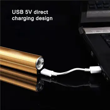 Светодиодный фонарик USB-фонарик, многофункциональный прикуриватель, блок питания, зарядное устройство  4