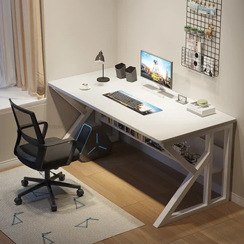 Скандинавские простые киберспортивные столы для офисной мебели, компьютерный стол для спальни, Высококлассный многофункциональный игровой стол для ПК Z  2