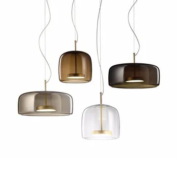 скандинавский светодиодный хрустальный шар, железная винтажная лампа, декоративные элементы для дома, подвесной светильник e27, люстры, роскошный дизайнерский потолок  5
