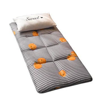 Складной матрас с ворсом, подушка-татами, матрас для односпальной кровати, матрас для двуспальной кровати, домашний матрас, напольный матрас-артефакт для укладки на пол  5