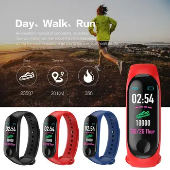 Смарт-цифровые часы-браслет для маленьких женщин с мониторингом сердечного ритма, шагомером для бега, счетчиком цвета, отслеживанием состояния здоровья, спорта  5