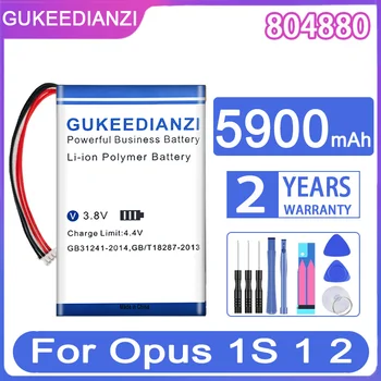 Сменный аккумулятор GUKEEDIANZI 804880 5900 мАч Для Opus1 Opus2 Для Opus 1S 1 2 Bateria  4