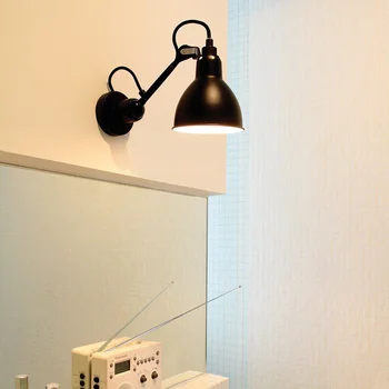 современный стиль, винтажный светодиодный шестиугольный настенный светильник, декор спальни, деревенские внутренние настенные светильники, светильник для ванной комнаты, ретро аппликация, дизайн настенной росписи  4