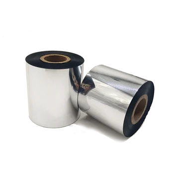 Термотрансферная лента 50мм * 300м UC368, лента из смолы, используемая для матовой серебряной бумаги для этикеток  1