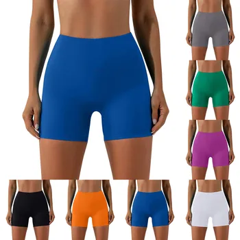 Тренировочные шорты для женщин, женские шорты для фитнеса, йоги, бега, женские шорты для занятий танцами, волейболом, шорты для поднятия бедер, шорты для йоги  5