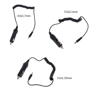 Удлинительный кабель от 12 В до автомобильного зарядного устройства с намоткой DC5.5x2.1 мм 4.0x1.7 мм 3.5x1.35 мм  5