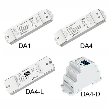 Цифровой диммер Skydance DALI CV PWM 1/4 канала DA1 DA4 DA4-D DA4-L 1/4 Адрес DALI, автоматически назначаемый DALI Master  5