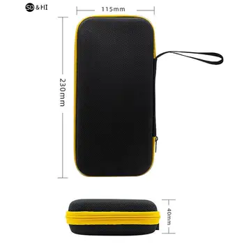 Черная + желтая сумка для портативного игрового плеера RG505, мини-портативный чехол для ретро-игровой консоли, сумка для переноски  5