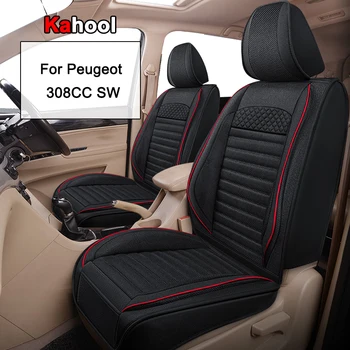 Чехол для автокресла KAHOOL для Peugeot 308 SW CC, автоаксессуары для интерьера (1 сиденье)  5