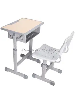 Школьные парты и стулья для старшеклассников высококачественные учебные столы классные наборы учебные и консультационные классы детские  5