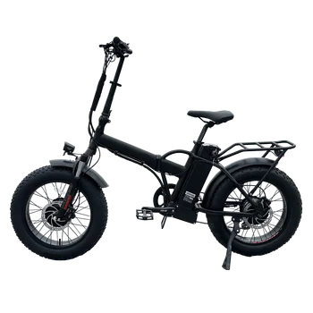 Электрический Городской Велосипед С Двойным мотором 48V 750W Складной Ebike 20 