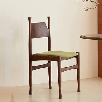 Эргономичные Современные обеденные стулья Индивидуальный дизайн мягких обеденных стульев для отдыха, Мобильная мебель для дома Sillas Para Comedores  5
